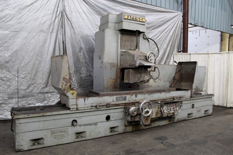 24' X 96' X 30' MATTISON HORIZONTAL SURFACE GRINDER:  LOT #58851