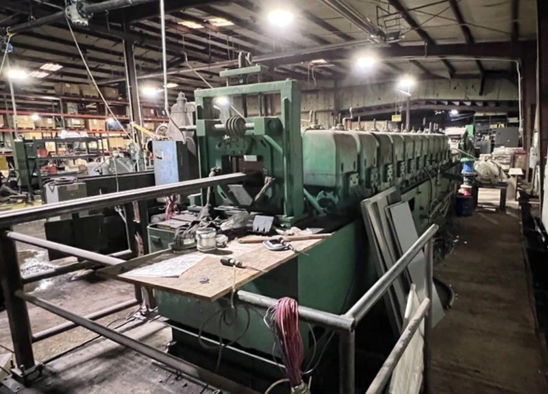 12 STAND YODER M2-1/2 ROLLFORMER, 18&quot; ROLLSPACE: STOCK 23475