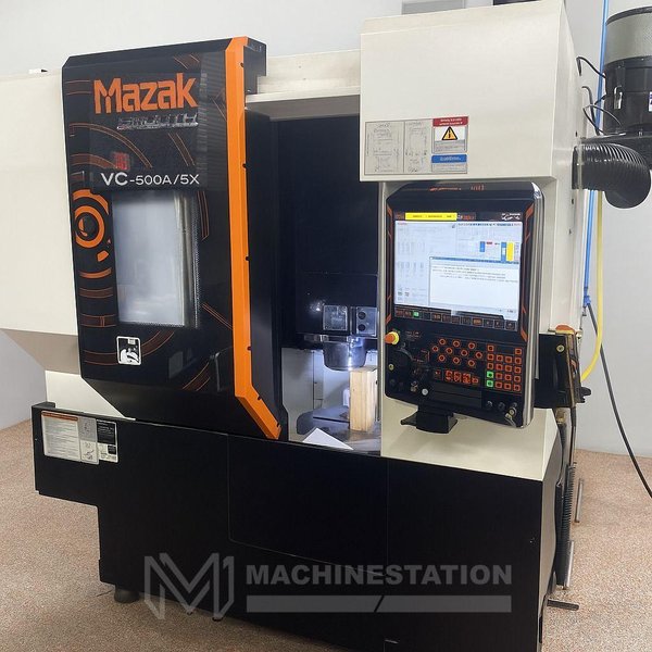 Mazak VC-500A/5X 5 Axis CNC Vertical Machining Center – 2019 Mill
