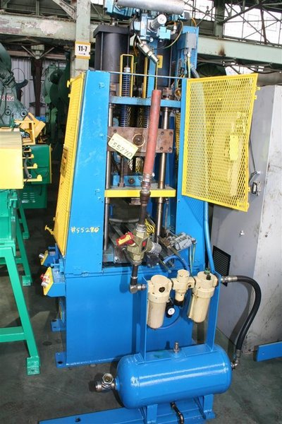15 TON TISHKEN PNEUMATIC CUT OFF PRESS: STOCK: 55270