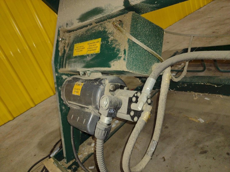 5' X 21" 3500 LB SOUTHWORTH DOUBLE ROLLER TOP LIFT TABLE: STOCK #20922