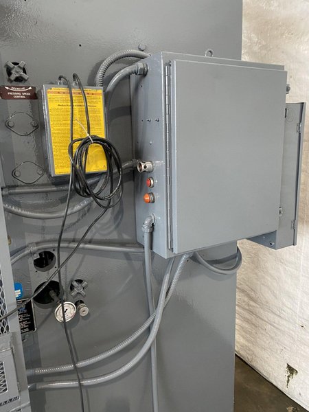 75 TON DENISON-MULTIPRESS FQ75 C FRAME HYDRAULIC PRESS. STOCK # 0744722