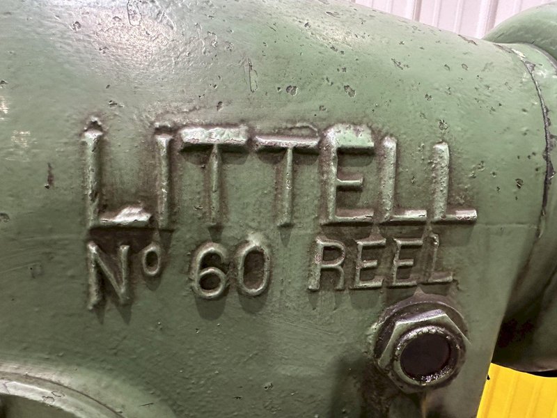 6000 LBS X 24&quot; WIDE LITTELL PULL OFF COIL REEL MODEL #60-24: STOCK #19803