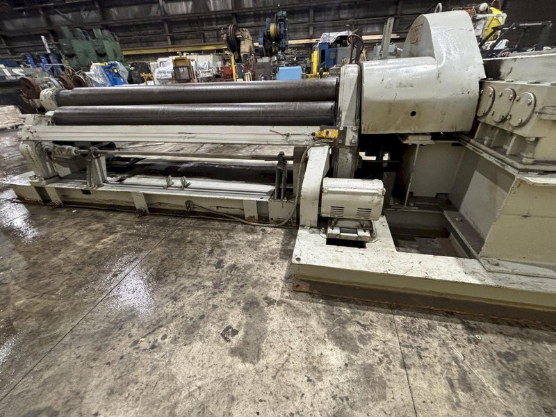 10&#039; X 1/2&quot; WEBB MODEL #9L-1210 3 ROLL INITIAL PINCH PLATE ROLL: STOCK #22525