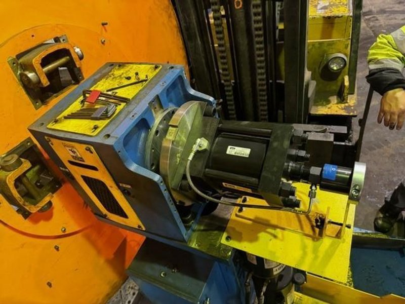 6,000# X 14" MACHINE CONCEPTS UNCOILER STOCK#3650