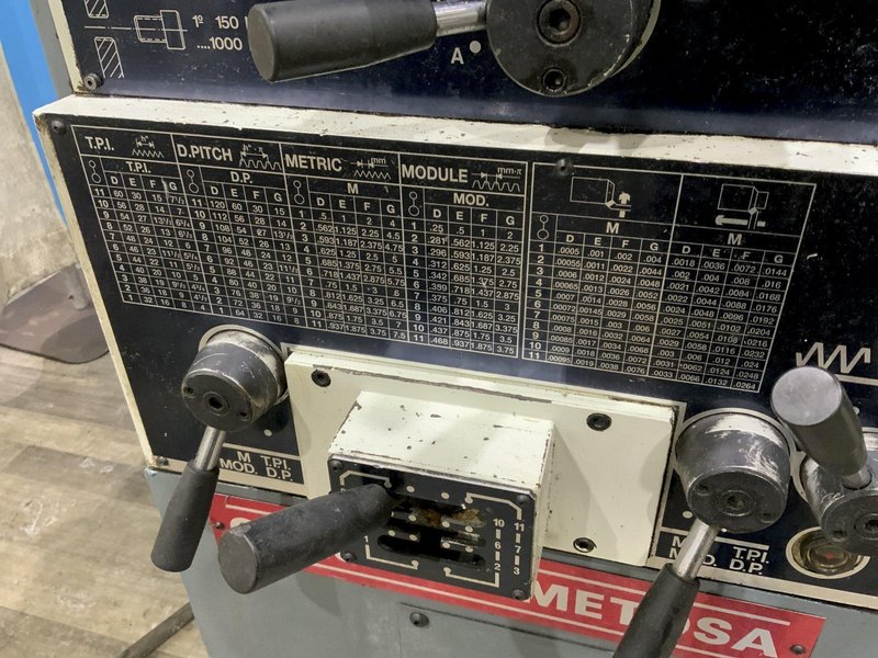 14" X 40" CLAUSING METOSA C1440 ENGINE LATHE: STOCK #80757