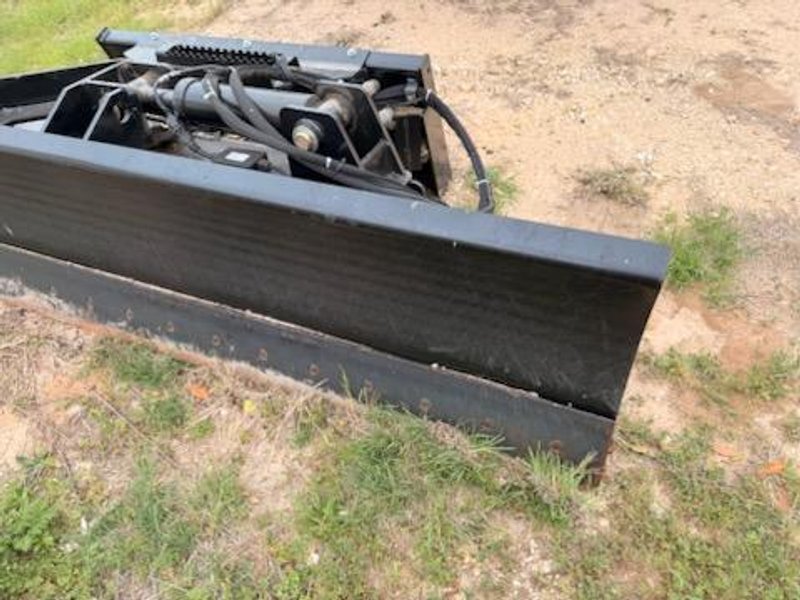 McLaren 84″ 6-Way Skid Steer Dozer Blade w/ Power Tilt, 2025 – Universal Quick Attach, Heavy-Duty Cutting Edge