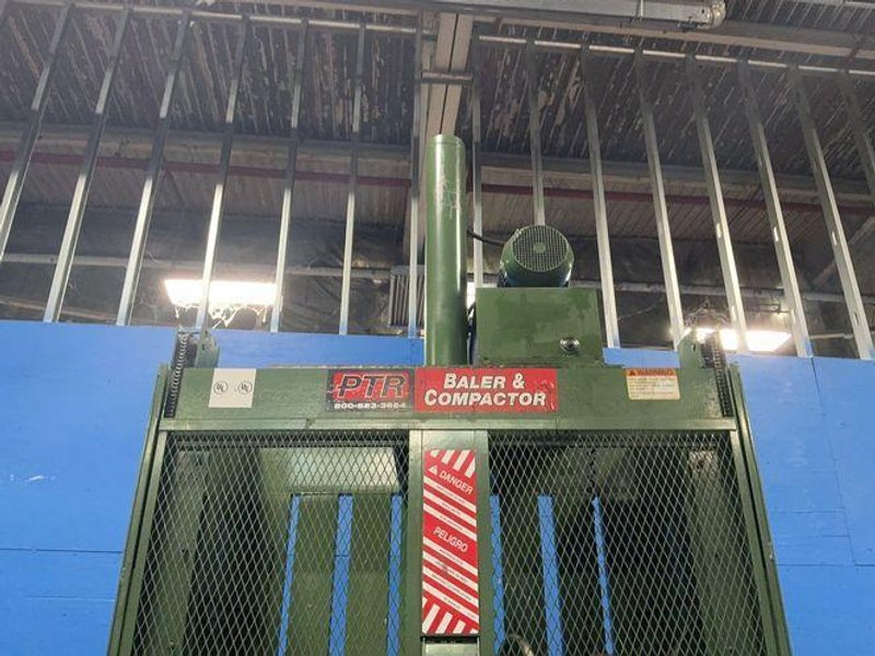 PTR BALER AND COMPACTOR COMPANY 29”X60” PRESS BALER  -  2300