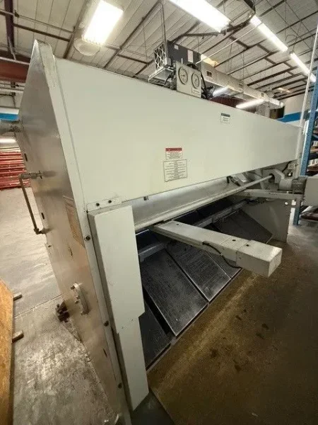 ERMAKSAN 10’ x ¼” Hydraulic Plate Squiring Shear 2018’ # 7619