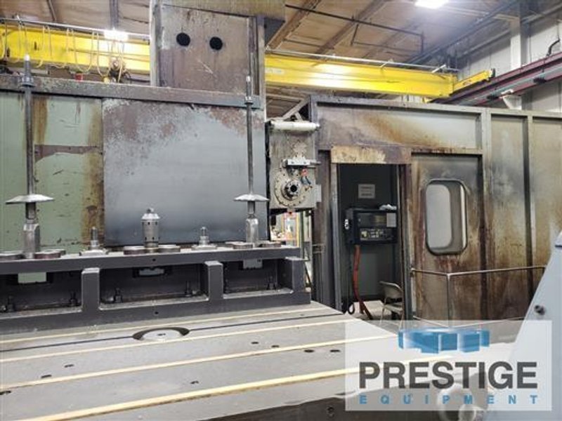 Giddings &amp; Lewis PC50 5&quot; CNC Table Type Boring Mill
