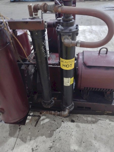 100 HP LEROI MODEL #A219-152-3_C7 WATER COOLED AIR COMPRESSOR: STOCK #21254