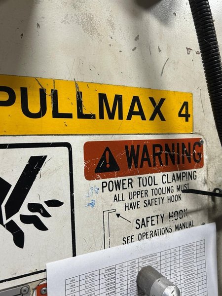 110 Ton x 10′ Pullmax Ursviken Optima 100 3.1/2.55 CNC Press Brake, 1998 – Great Running Condition, Misc Tooling Included