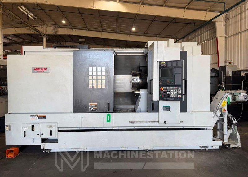 Mori Seiki NL3000/1250 CNC Turning Center – Steady Rest, Long Bed Lathe