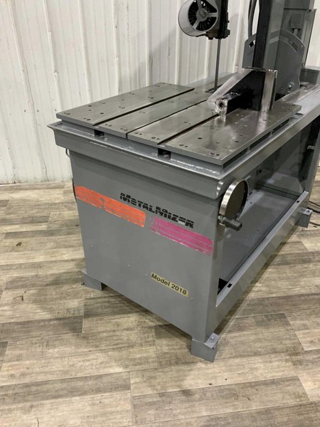 18" X 20" METALMIZER VERTICAL BAND SAW, MODEL 2018: STOCK #80579