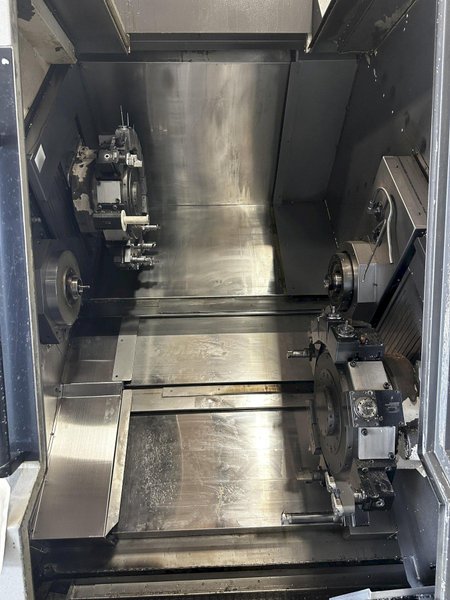 Okuma LT3000EX-2MY Used Twin Spindle Twin Turret CNC Lathe For Sale - 2013