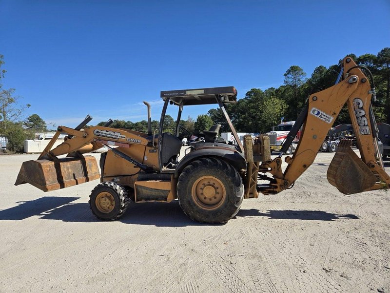 Case 580N Loader Backhoe, 2014 – Enclosed Cab, Pilot Controls