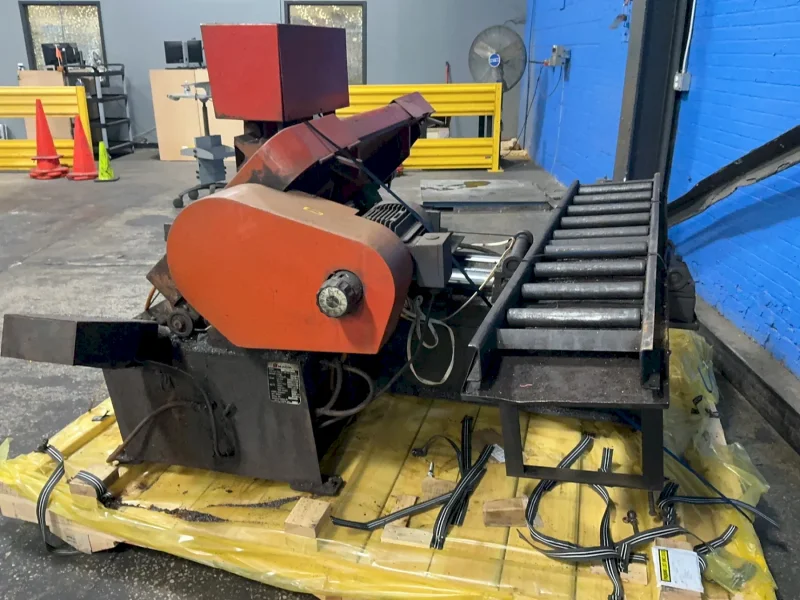 AMADA 12” X 27.5” HORIZONTAL BAND SAW  -  HA250W