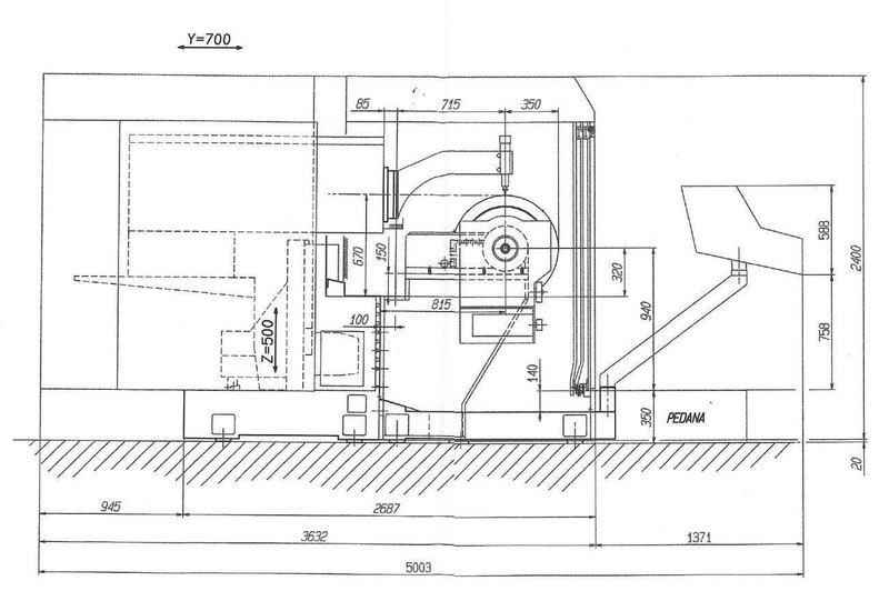OMV / Parpas - HSC 1100 CNC 5 axis