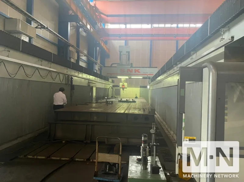 SNK HGM-3500 Bridge-Type 5-axis CNC Machining Center [2013]