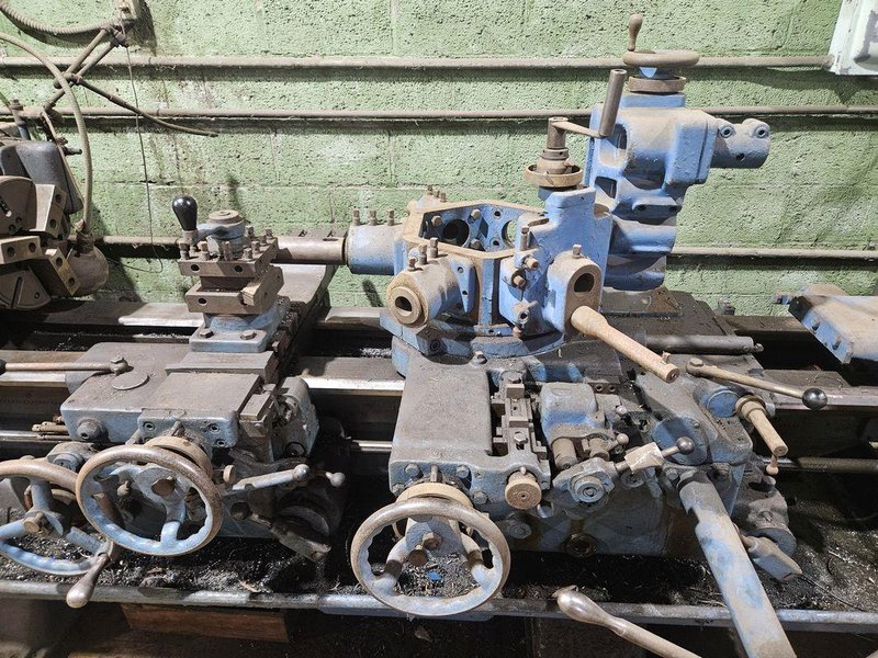 JONES &amp; LAMSON 7B UNIVERSAL TURRET LATHE. STOCK # 0779225