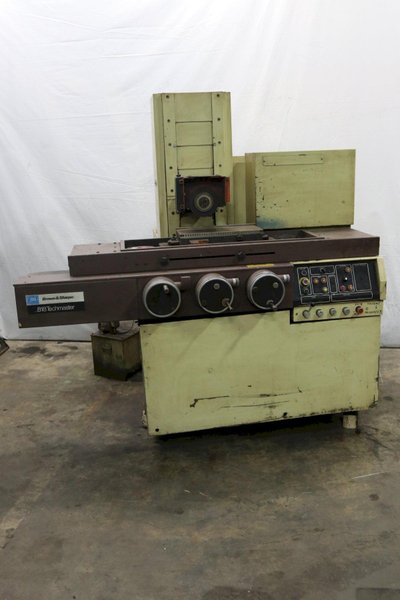 8" X 18" BROWN &amp; SHARPE MODEL #818 TECHMASTER HORIZONTAL SURFACE GRINDER: STOCK #12242