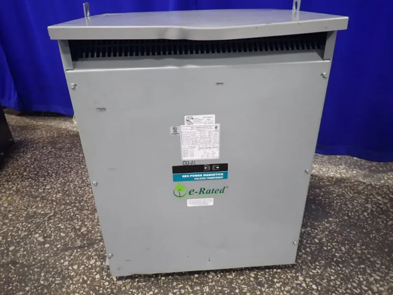 REX POWER MAGNETICS 75 KVA TRANSFORMER  -  BA75HH-R/Z