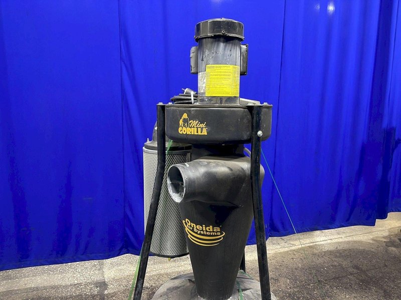 Oneida Air Systems 1.5 Hp Mini Gorilla Molded Portable Cyclone Dust Collector - Xxpm010100h