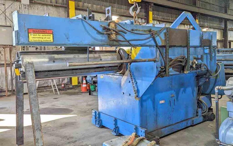 40,000# ROWE UNCOILER AND COIL CAR COMBO STOCK 3714
