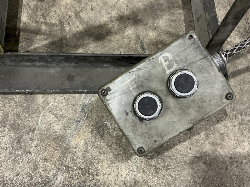 20,000 LB X 48" COLT CHD-DR2000 DOUBLE END UNCOILER WITH ROWE COIL CAR. STOCK # 0217826