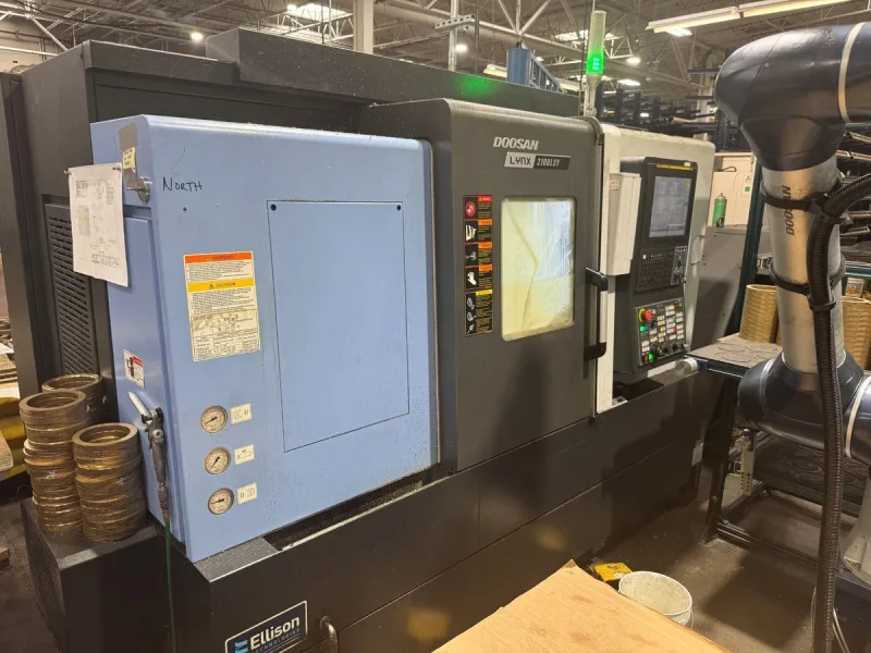2021 DOOSAN LYNX 2100LSYB CNC LATHE