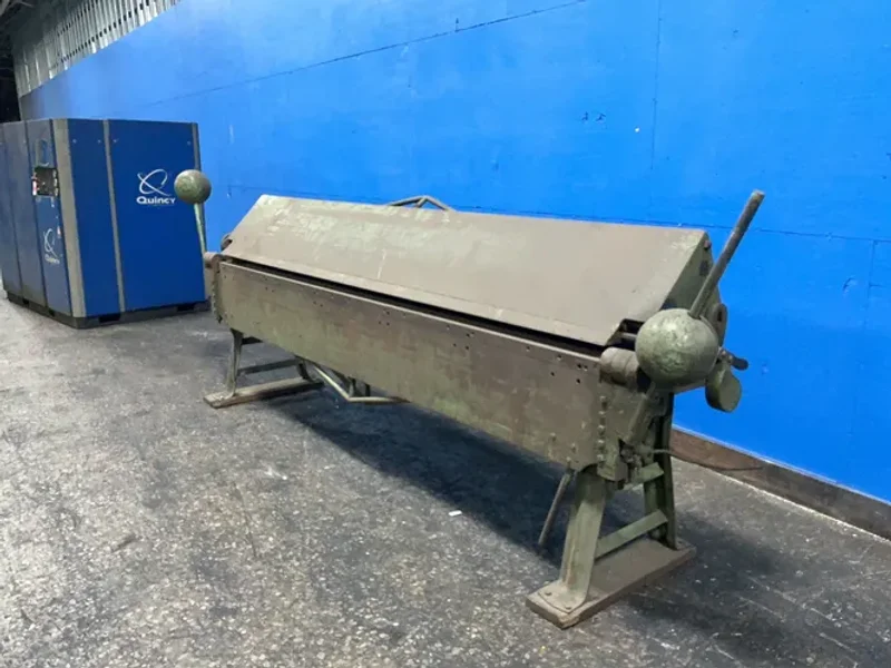 CHICAGO / DREIS &amp; KRUMB MFG CO 121” SHEET METAL APRON BRAKE   -  1014
