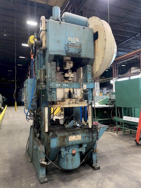 110 TON BLISS MODEL #C-110 OBI PRESS, 8&quot; STROKE: STOCK #15336