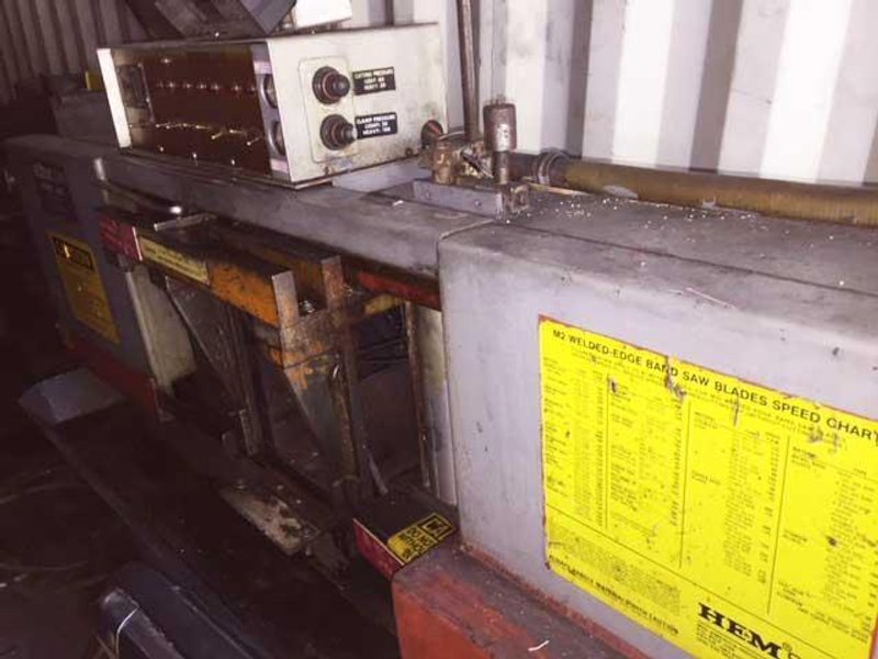12" (305mm) X 12" (305mm) HEM 1000AH HORIZONTAL 
BAND SAW (13210)