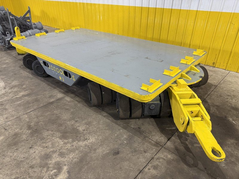 200,000 LBS x 144" x 78" LORDSTOWN HEAVY DUTY ROLLING TRANSFER CART: YOBRO #23995