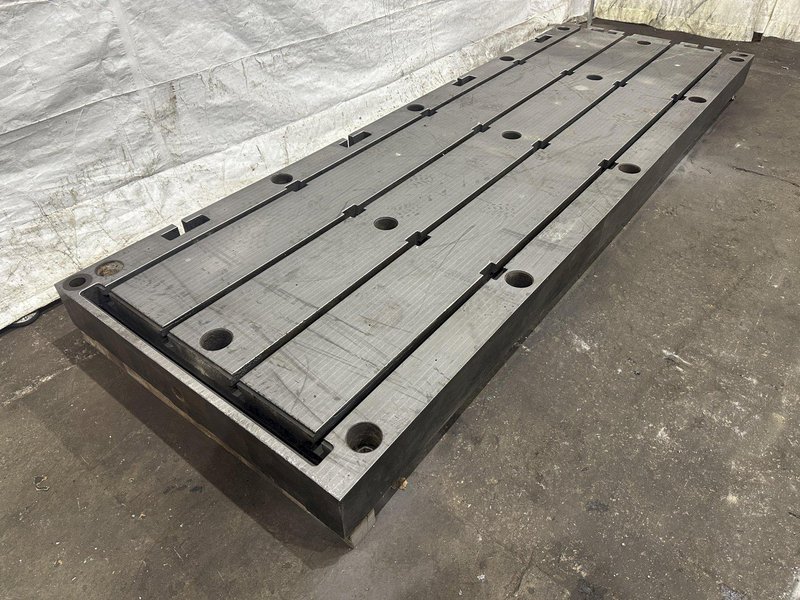 4&#039; X 9&#039; X 7&quot; MIDLAND ROSS T SLOTTED FLOOR PLATES: STOCK #77473