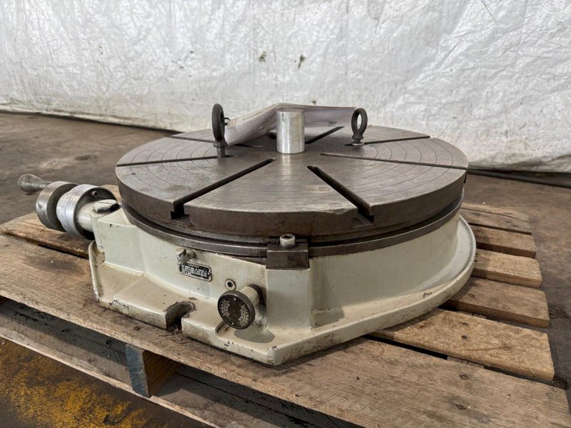 TROYKE R-25, 25&quot; ROTARY TABLE. STOCK # 1272723