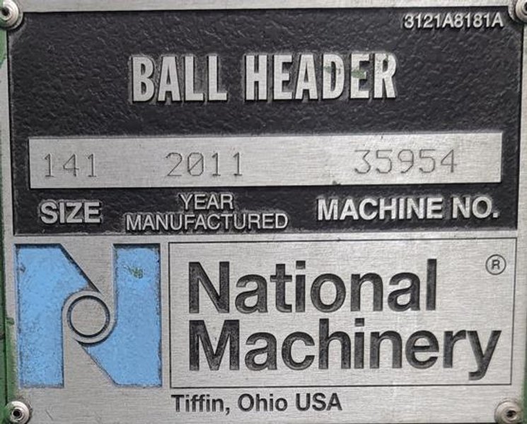 NATIONAL #141, BALL HEADER