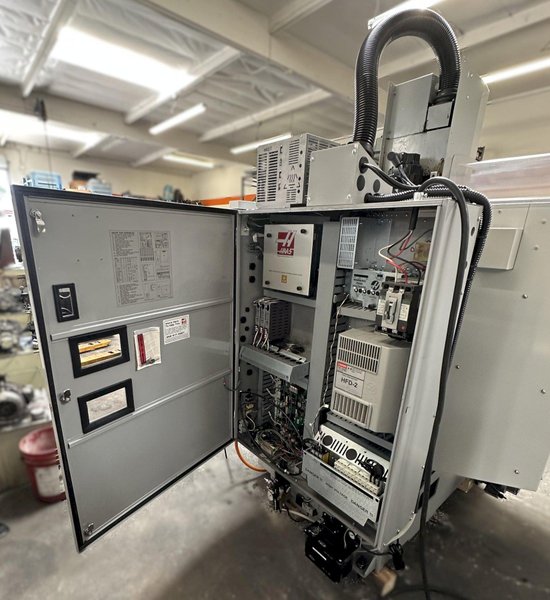 HAAS Super Mini Mill 2008 Probe Tool Pre-setter Chip Auger Low Hours, Top Cover