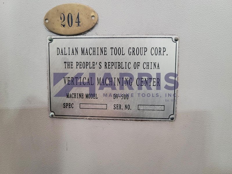 Used, DALIAN DV-500 VMC