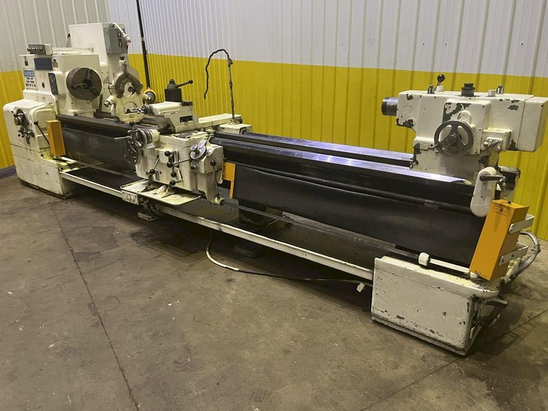 25” X 132” AMERICAN ZIP SHIFT ENGINE LATHE 2&quot; HOLE: STOCK #16791