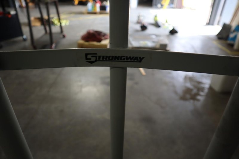 StrongWay Steel Hand Truck, 2 Wheel Dolley 1,000 Lb Cap, Air Tires- Auction Item