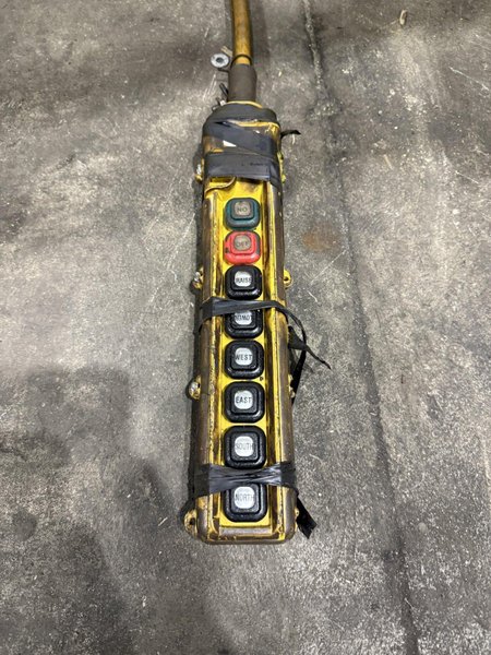 3 TON X 20' X 60' OSBORN SINGLE GIRDER CRANE SYSTEM, FREE STANDING, DETROIT HOIST: YOBRO #24535