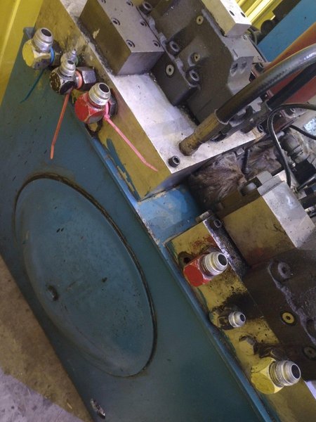 60" x 14 GA X 20,000 LB IOWA PRECISION MODEL #SLR6014-2.5 SLITTING CUT TO LENGTH COIL SLEAR LINE: YOBRO #26015