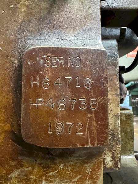 60 TON BLISS MODEL #C-60 OBI PUNCH PRESS 4" STROKE : YOBRO #26142