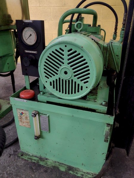 300 TON KOHSHIN MODEL #300TF HYDRAULIC 4-POST PRESS 6.5" STROKE: STOCK #16214