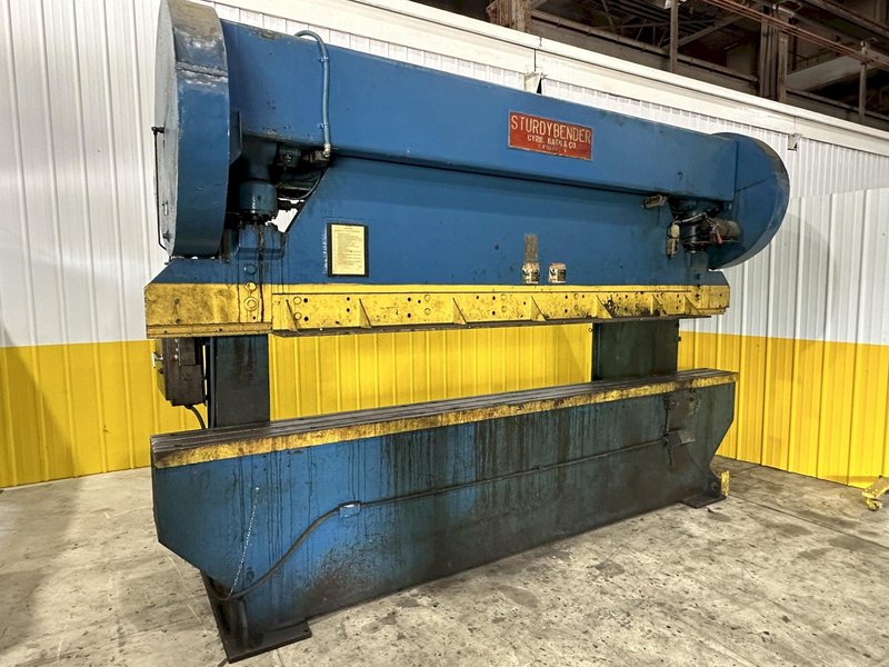150 TON X 14' CYRIL BATH STURDY BENDER MECHANICAL FLANGED PRESS BRAKE: STOCK #21747
