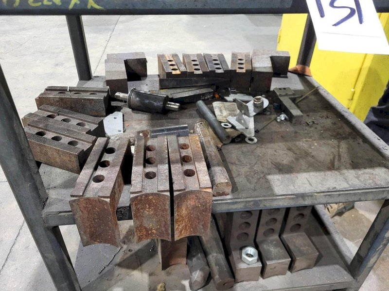 MAZAK QTN-450 LIVE AND STATIC TOOL HOLDERS, CHUCK JAWS