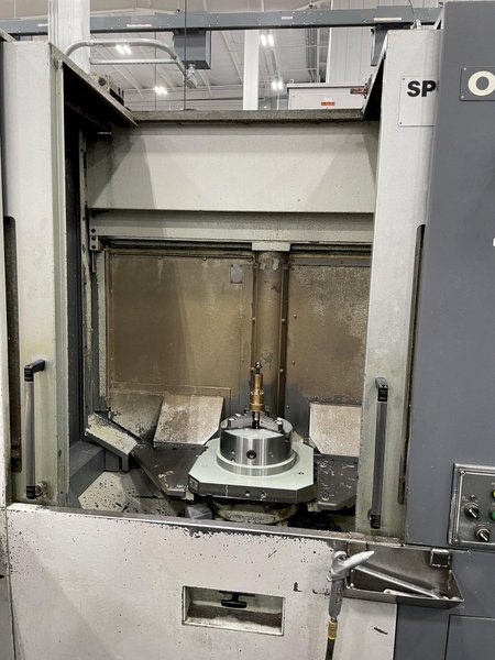 OKUMA "Space Center" Model MA-400HA CNC Horizontal Machining Center, New 2003.