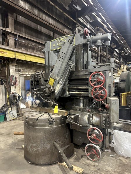 42&quot; BULLARD CUTMASTER 3-JAW VERTICAL TURRET LATHE (V.T.L.): STOCK #14231