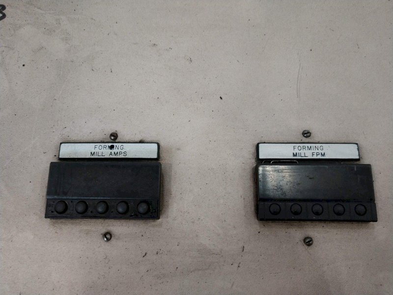 8 STAND X 1.5&quot; YODER M1-1/2 ROLLFORMER BASE WITH AMS MP300 SERIES CONTROLS STOCK # 3175